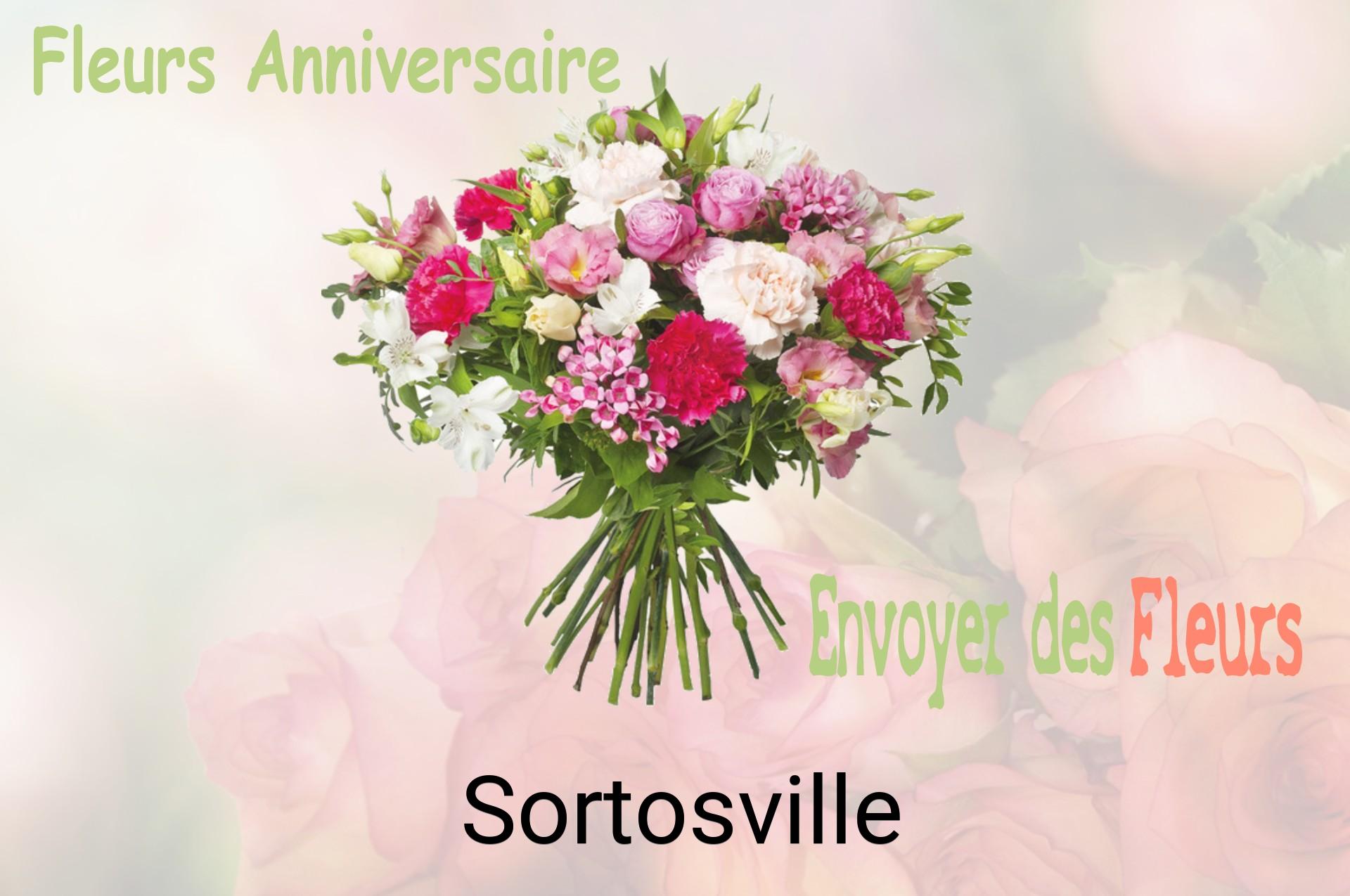 Bouquet de fleurs d’anniversaire livré à Sortosville